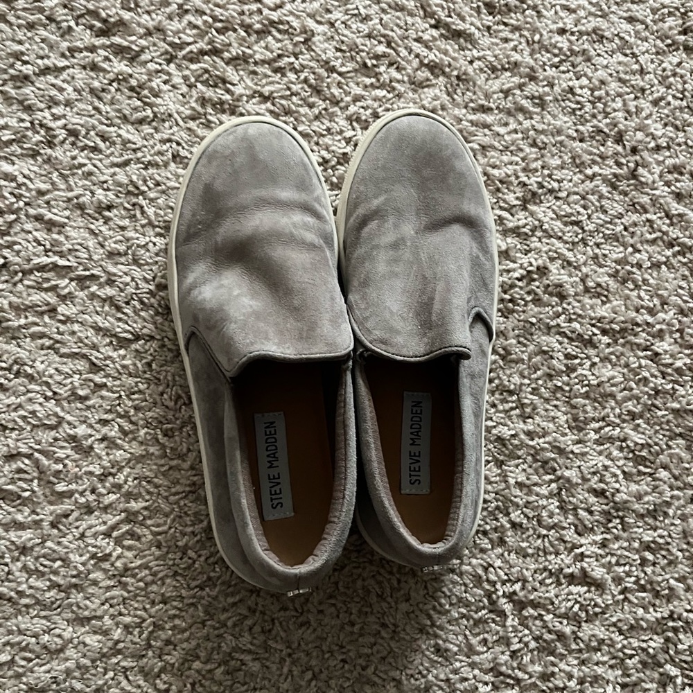 Gray Steve Madden Sneakers